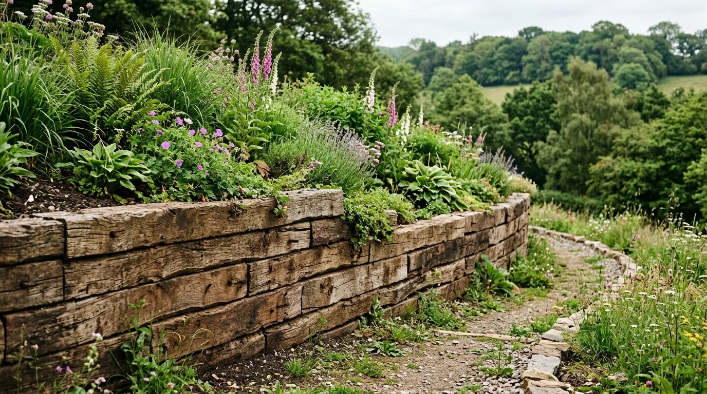 Modern Rendered Retaining Wall